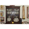 Image 2 : 19TH CENTURY MAHOGANY BUTLERS SECRETARY (HINGE ON TOP DRAWER NEEDS REPAIR) (43" X 19" X 85")