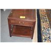 Image 2 : CHINESE HARDWOOD SIDE TABLE W/1 DRAWER FROM ANSTHTH LTD.