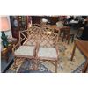 Image 2 : RATTAN CHAIRS (2 ARM, 4 SIDE) (6 PCS)