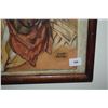 Image 2 : FRAMED WATERCOLOR (WRITING ON VERSO: PLATE 1-2 DRAWING FOR COLOR-REPRODUCTION ERNEST WALKER) (8 3/4"