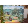 Image 1 : UNFRAMED PAINTING ON ART BOARD, "AIEA" BY J.D. DILLON (30" X 24")