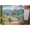 Image 2 : UNFRAMED PAINTING ON ART BOARD, "AIEA" BY J.D. DILLON (30" X 24")