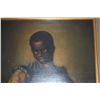 Image 2 : FRAMED OIL, "THE BLACK BOY"; WILLIAMS JONES (34 1/2 X 42 1/4 (REPRODUCTION)
