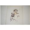 Image 1 : UNFRAMED ETCHING, "SPHINX PLANS"; K. ISHIBASHI (9" X 7") (FOXED)