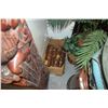 Image 2 : HIGH RELIEF CARVED WOOD CHINESE ZODIAC TABLE/SCULPTURE (28" X 60" X 8")