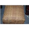 Image 2 : WOVEN FOOT STOOL (14 1/4" X 14 1/4")