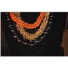 Image 3 : SHEEP'S EYE LEI, ROYAL POINCIANA SEED LEI, FALSE WILIWILI SEED LEI &  EARRINGS (4 PCS) (DOES NOT INC