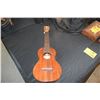 Image 1 : KAMAKA KOA UKULELE W/CASE, PERSONALIZED "SKIPPY, UKE ON! JAMES HILL (23" X 8")