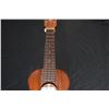 Image 5 : KAMAKA KOA UKULELE W/CASE, PERSONALIZED "SKIPPY, UKE ON! JAMES HILL (23" X 8")
