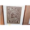 Image 2 : KOA FRAMED BLOCK PRINT, "E HULA E"; DIETRICH VAREZ 1988 (22 1/2" X 28 1/2")