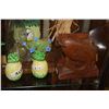 Image 5 : MIXED LOT: ULUMIKA, SALT & PEPPER'S, MUGS, MILK BOTTLE, NAPKIN HOLDER, ETC. (13 PCS)