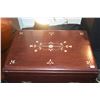 Image 2 : INLAID SILVER CHEST W/1 DRAWER