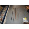 Image 2 : COLLECTION OF SPEARS & BOW W/ARROWS