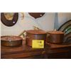 Image 1 : COPPER POTS W/LIDS (3 PCS)