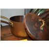 Image 5 : COPPER POTS W/LIDS (3 PCS)