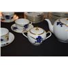Image 3 : OKURA JAPAN TEA/LUNCHEON SET W/24K TRIM (39 PCS)