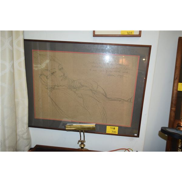 KOA FRAMED PRINT; PEGGE HOPPER (40" X 30 1/4")