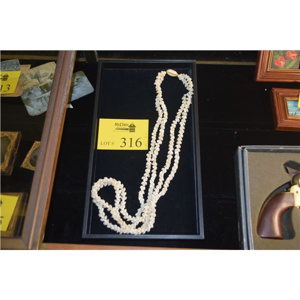 2 STRAND NIIHAU SHELL LEI