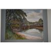 Image 2 : FRAMED OIL ON ART BOARD; SIGNED J.I.M. 1958