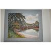 Image 3 : FRAMED OIL ON ART BOARD; SIGNED J.I.M. 1958
