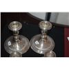 Image 2 : STERLING CANDLE STICKS (4 PCS)