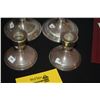Image 3 : STERLING CANDLE STICKS (4 PCS)