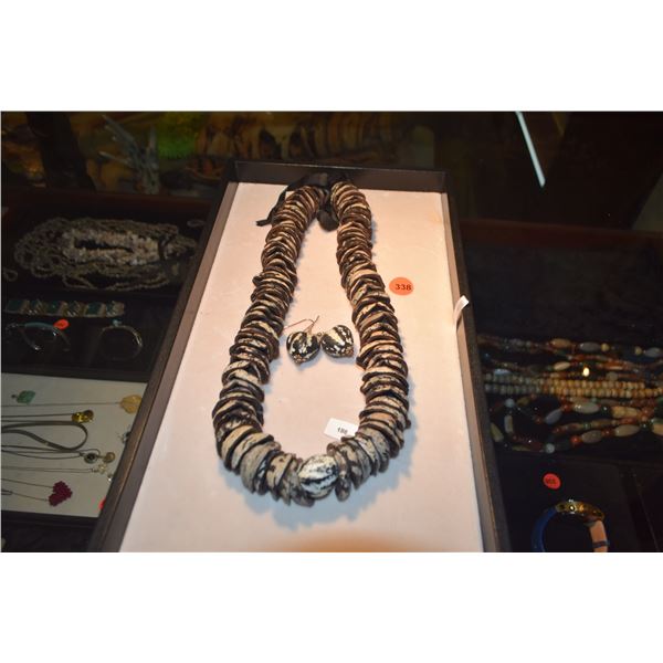 KUKUI NUT LEI & EARRINGS