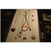 Image 1 : SILVER & SILVER TONE CHAINS, PENDANTS & EARRINGS (13 PCS)