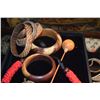 Image 2 : WOVEN, WOODEN, SEED POD JEWELRY (8 PCS)