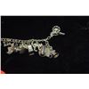 Image 2 : STERLING SILVER CHARM BRACELET W/16 CHARMS (64 G)