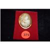 Image 1 : 14K FRAMED VICTORIAN CAMEO MADE BY DAWKINS BENNY, HAWAII