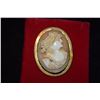 Image 2 : 14K FRAMED VICTORIAN CAMEO MADE BY DAWKINS BENNY, HAWAII