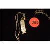 Image 2 : 14K CHAIN W/"TONI" PENDANT (3.8 G)