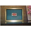 Image 1 : FRAMED ART, "FLORAL"; TATSUO ITO (9 1/2" X 6 3/4")