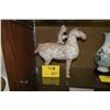 Image 1 : CHINESE HORSE & RIDER, EARTHENWARE, (POSSIBLY HAN)