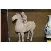 Image 4 : CHINESE HORSE & RIDER, EARTHENWARE, (POSSIBLY HAN)
