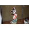 Image 2 : GILL FINE PORCELAIN FIGURES: "UKULELE BOY" & "GRACEFUL DANCER" (2 PCS)