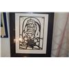 Image 2 : MATTED BLOCK PRINT, "MOTHER & CHILD"; JEAN CHARLOT (14" X 18")