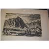 Image 1 : MATTED ETCHING, "HAIKU VALLEY"; SIGNED BEN NORRIS (7" X 10")