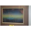Image 2 : ARMED ARTIST PROOF PRINT, "MAKAHA SEA CAVE REFLECTION"; AMBROSE DK VELASCO 1980 (12" X 18")