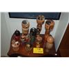 Image 1 : COLLECTION OF VINTAGE KOKESHI DOLLS (10 PCS)