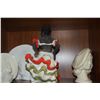 Image 9 : VINTAGE LADY HEAD VASES & STATUE (4 PCS)