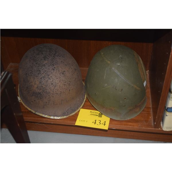 ARMY HELMETS (2 PCS)