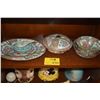 Image 1 : ROSE MEDALLION CANTON SERVING BOWLS, COVERED BOWL, PLATTERS, SALAD BOWLS & SOUP SPOONS (10 PCS)