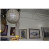 Image 1 : VINTAGE MID-CENTURY CAPIZ SHELL HANGING SWAG LAMPS (2 PCS)