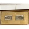 Image 2 : FRAMED PAINTINGS; SIGNED (16 1/2" X 8 1/2")