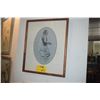 Image 1 : FRAMED ORIGINAL GRAPHITE DRAWING, KAHU; SIGNED EDWIN KAYTON 1995