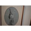Image 2 : FRAMED ORIGINAL GRAPHITE DRAWING, HULA DANCER; SIGNED EDWIN KAYTON 1996