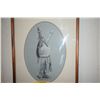 Image 3 : FRAMED ORIGINAL GRAPHITE DRAWING, HULA DANCER; SIGNED EDWIN KAYTON 1996