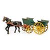 Image 2 : Two Cast Iron Horst Drawn Wagons